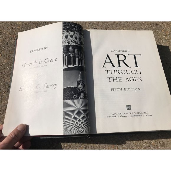 ART THROUGH THE AGES Fifth Edition, Hardcover, HUGE - 5 pounds! 802 pgs., ©1970 - Picture 2 of 8